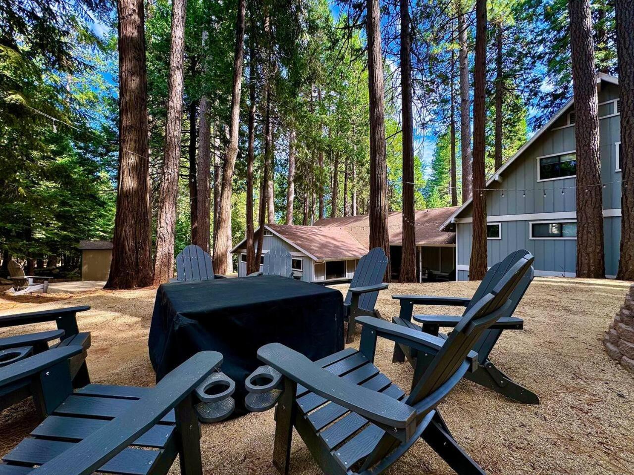 Cabin In The Trees-Game Room Pollock Pines Ngoại thất bức ảnh